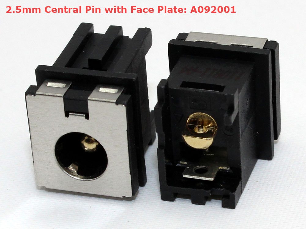 Toshiba 2.5mm 3.0mm Central Pin AC DC Power Jack Socket Connector Charging Port Replacement